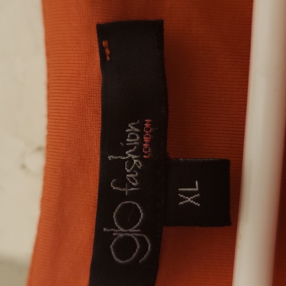 🧡 GLO FASHION LONDON: Orange Bodysuit - Picture 6 of 7